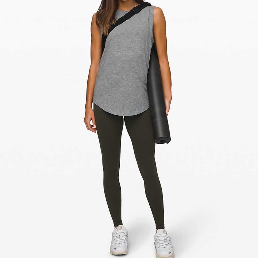 Lulu Lemon Leggings Olive Green